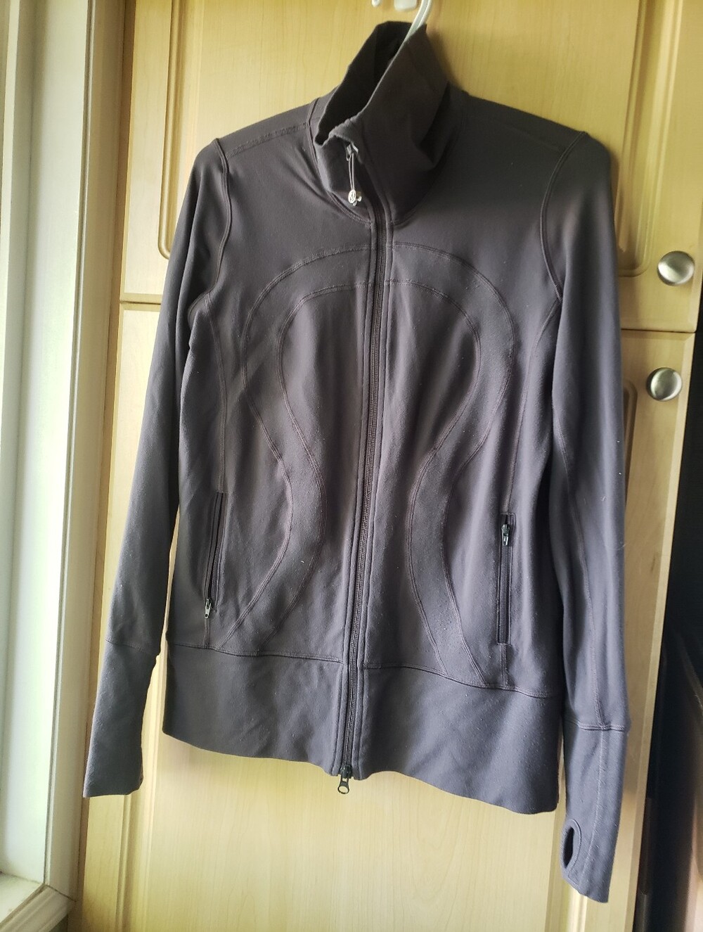 lululemon athletica Dark Brown Full-Zip Jacket
